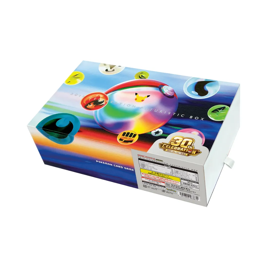 Pokémon 30th CELEBRATION FUTURISTIC BOX - Boîte de boosters - JP